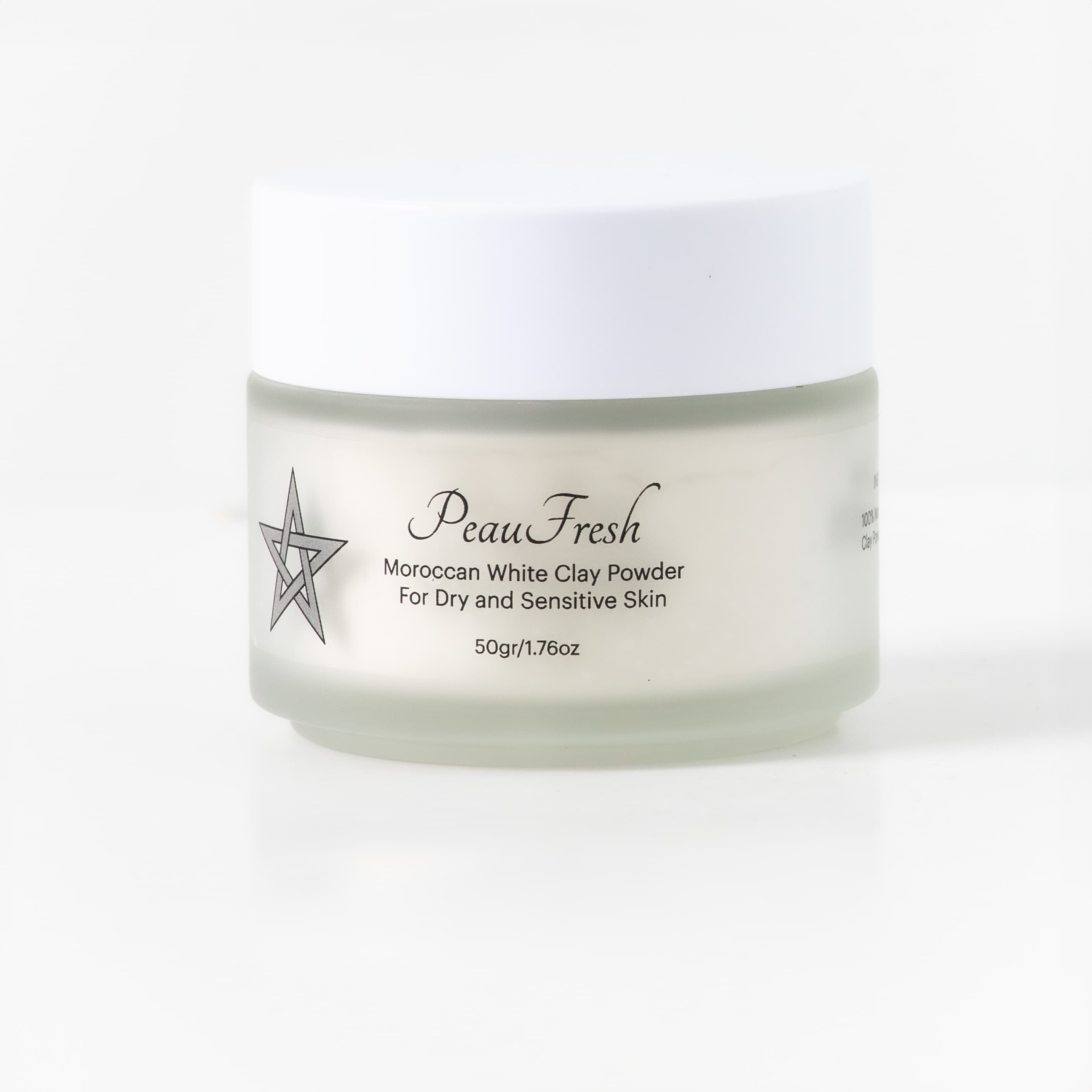 フェイスクリーム Powder WhiteClaySquareWhiteBackground