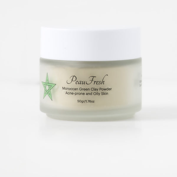 Moroccan Green Clay Mask Powder | Detoxify & Rejuvenate Skin