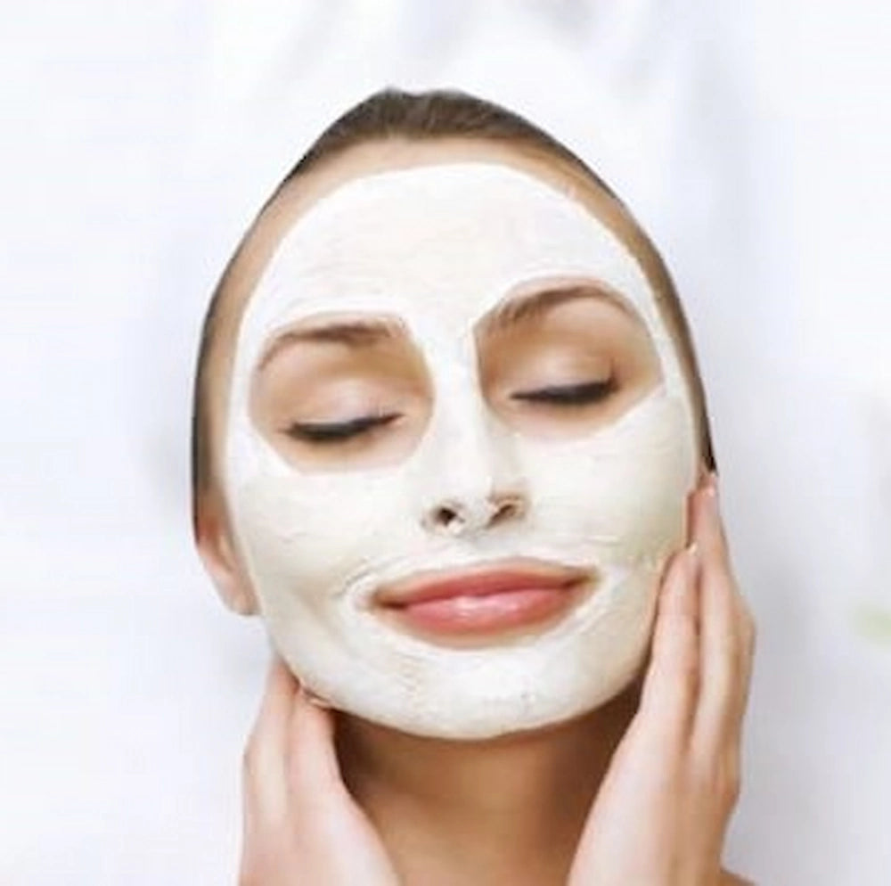 Moroccan Organic White Clay Mask Application